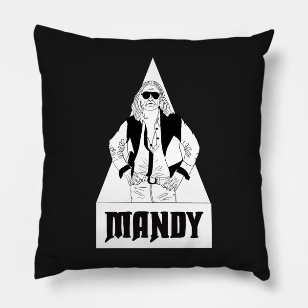 "Mandy" Jeremiah Pillow by motelgemini