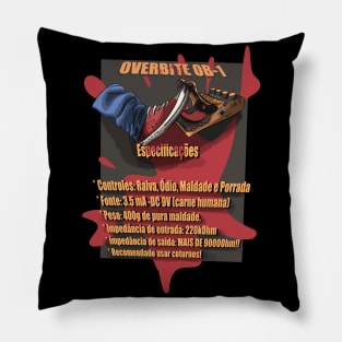 Overbite OB-1 (português) Pillow