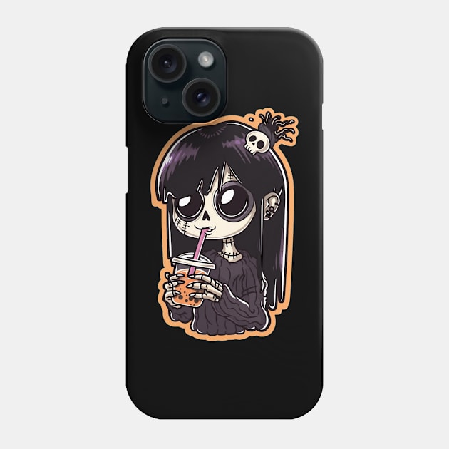 Pumkin Spice girl Phone Case by MikeyMeta