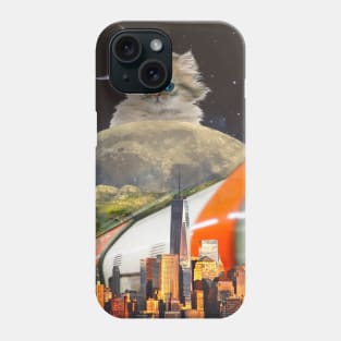 Metropolitan Dreams: A Surreal Collage to Wanderlust Phone Case