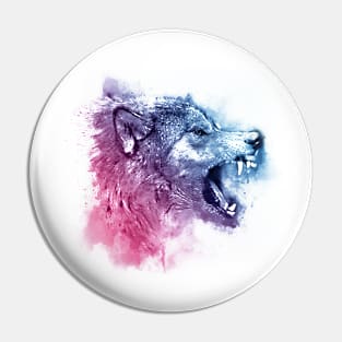 Wild Wolf Pin