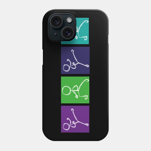 Martial Arts Symbols Phone Case by SpinningKickTKD