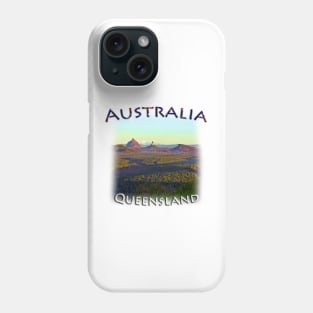 Australia - Queensland, Glasshouse Mountains Phone Case