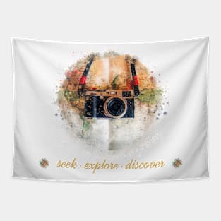 Seek, explore, discover Tapestry