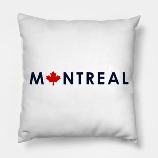 Montreal Text Pillow