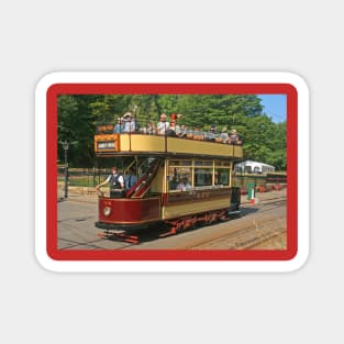 London County Council Tram Number 106, Crich, September 2021 Magnet
