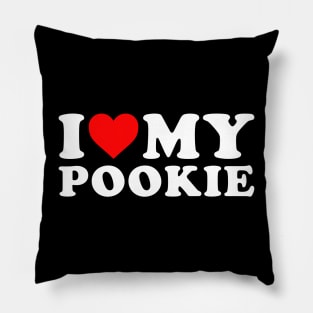 I Love My Pookie Pillow