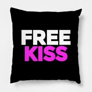 Funny Easter gift ideas. "FREE KISS". Funny Easter gift ideas for men, women, teens, Singles, but not for kids. Pillow