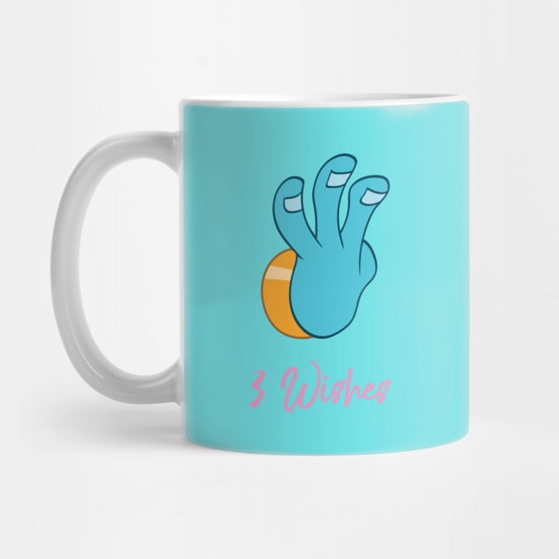 3 wishes - Aladdin Coffee Mug by carlagrcia