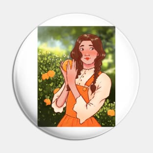 Orange picking Pin