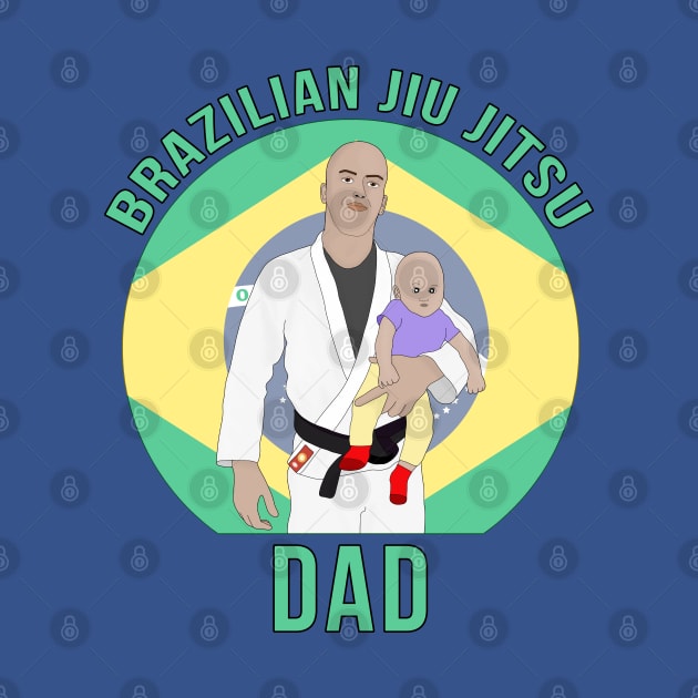 Brazilian Jiu Jitsu Dad by DiegoCarvalho