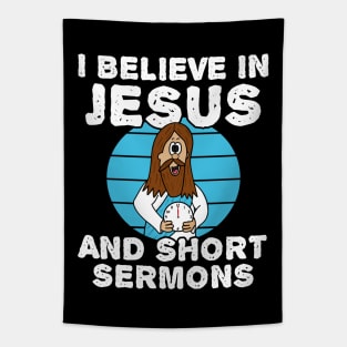 I Believe In Jesus And Short Sermons Tapestry