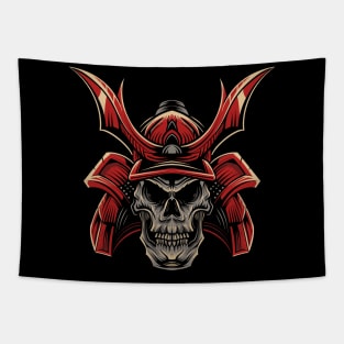 Samurai Skull Tapestry