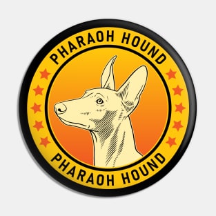 Pharaoh Hound Dog Portrait Pin