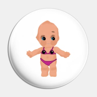 8ball bikini kewpie baby Pin