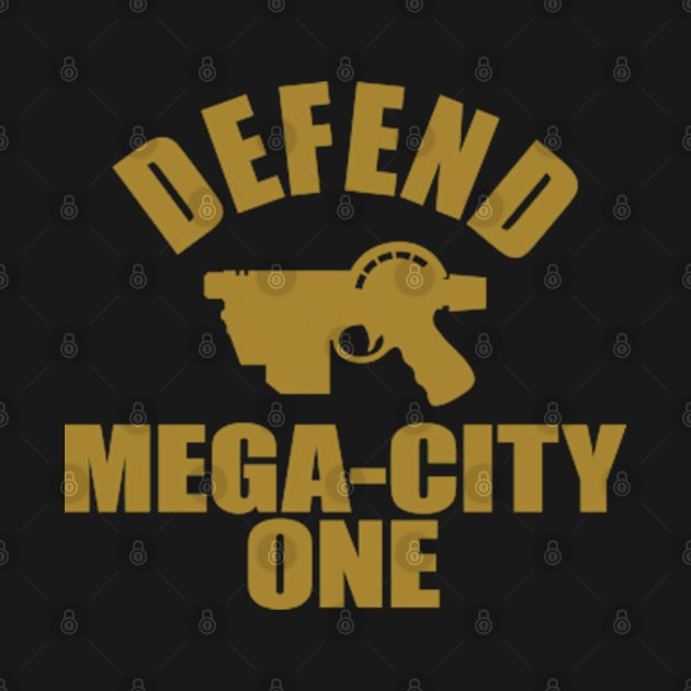 Defend Mega-City One by theUnluckyGoat