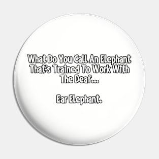 What do you call an elephant... Pin