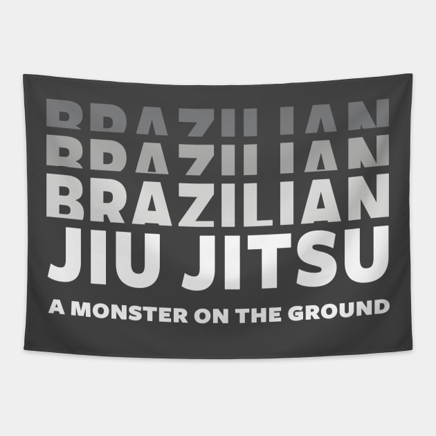 JIU JITSU - BRAZILIAN JIU JITSU Tapestry by Tshirt Samurai