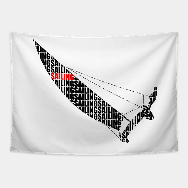 Catamaran sailing Tapestry by der-berliner