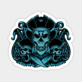 Pirates Blue Magnet