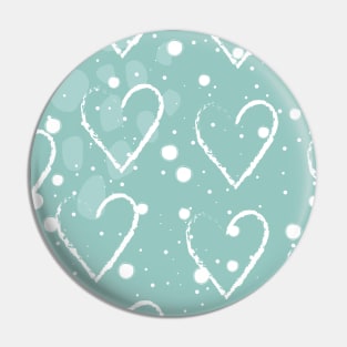 Heart Pattern Pin