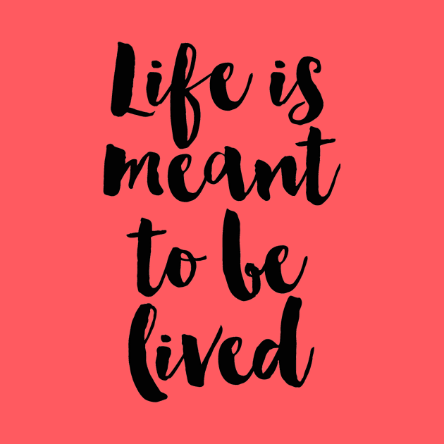 Life Is Meant To Be Lived by marktwain7