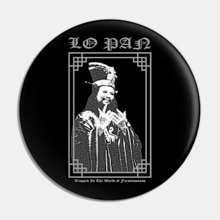 Lo Pan Trapped In The World of Formlessness retro Pin