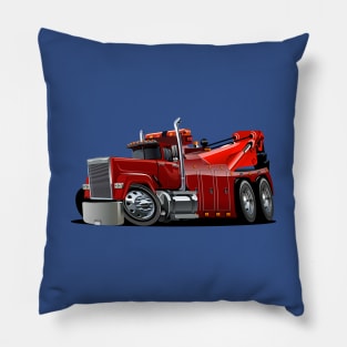 Cartoon tow truck Pillow