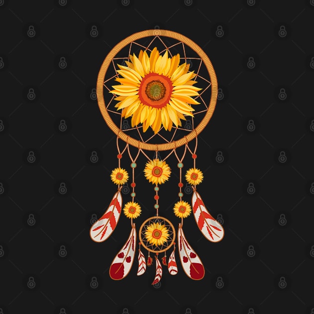 Dream Catcher Sunflower by cranko