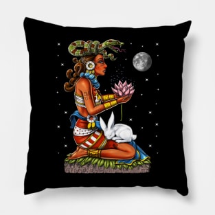 Mayan Goddess Ixchel Pillow