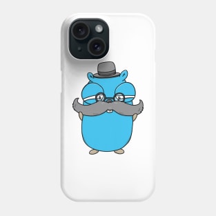 Posh Mustached Gopher Phone Case