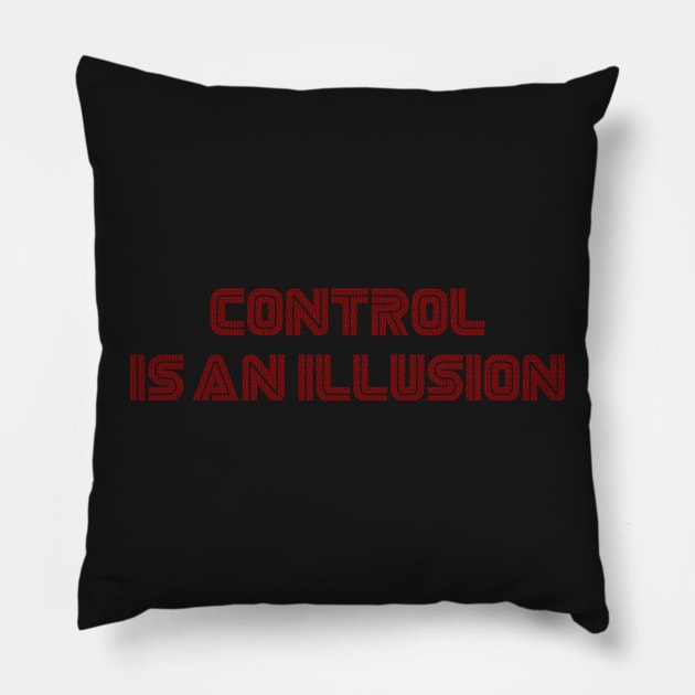 mr. robot - Control is an illusion Pillow by Uwaki