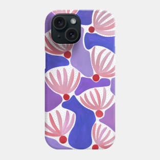 Pink & Red Flowers Phone Case