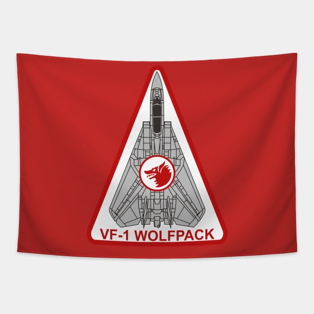 Tomcat - Wolfpack Tapestry by MBK