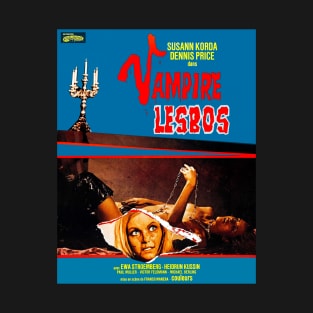Vampyros Lesbos (French movie poster) T-Shirt