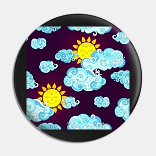 Fairytale Weather Forecast Print Pin