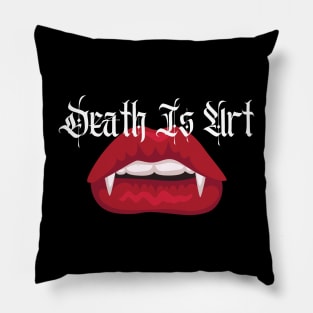 Vampire Kiss Pillow