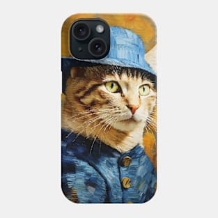 Van Gogh's cat Phone Case