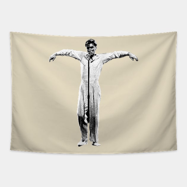 David Byrne Tapestry by TWISTED home of design