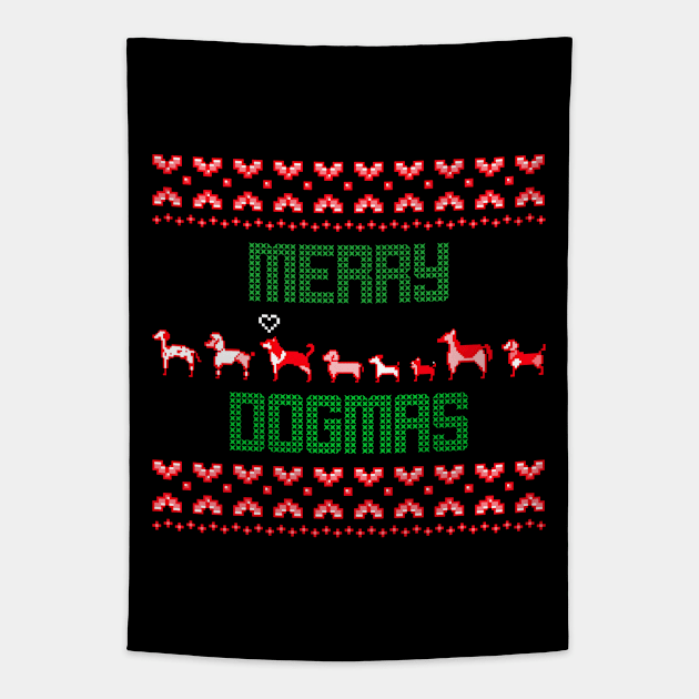 merry dogmas Tapestry by natashawilona