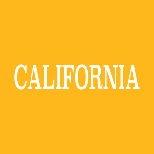 The word "California" T-Shirt