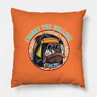 Franky the Bulldog 5 Pillow