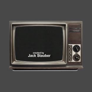 created by jack stauber retro tv T-Shirt