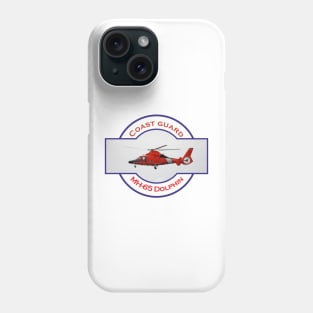 US Coastguard search and rescue Helicopter, Phone Case