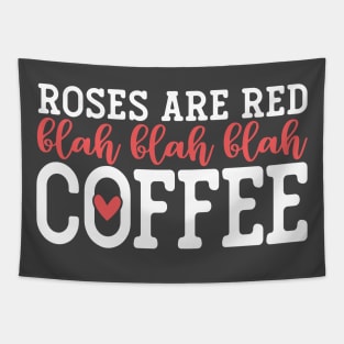 Blah Blah Blah Coffee Tapestry