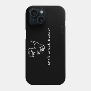 Small Attack (white) Phone Case