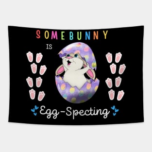 Some Bunny Is Egg-specting Tapestry