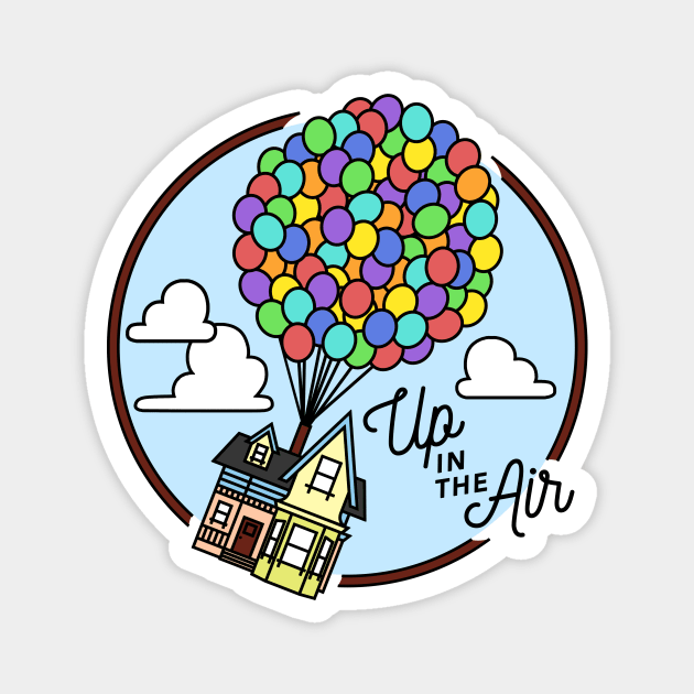 Up In The Air - Color Magnet by parkhopperapparel