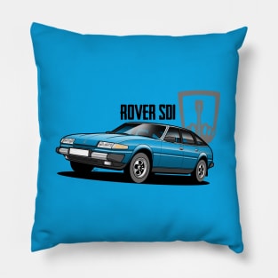 Rover SD1 3500 transparent illustration Pillow