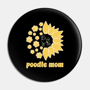 Poodle Mother'S Day Pin